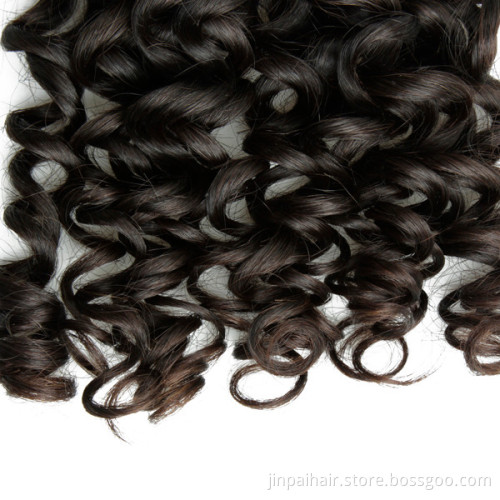 JP Hair natural looking Jerry Curl Virgin Hair 100% Brazilian Human Hair amazing price sale